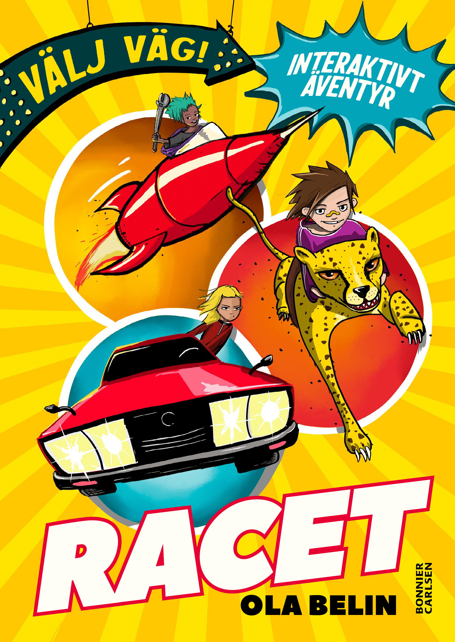 Racet, framsida